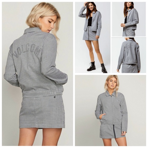 Volcom Frochickie Jacket. Houndstooth - Picture 15 of 16